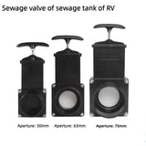 RV Water, Sewer, Gray Tank Gate Valve Replacement