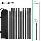 Set of 2 Telescoping Tarp Poles