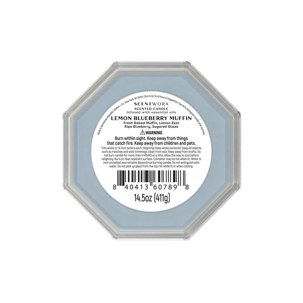 Lemon Blueberry Muffin Scented Candle