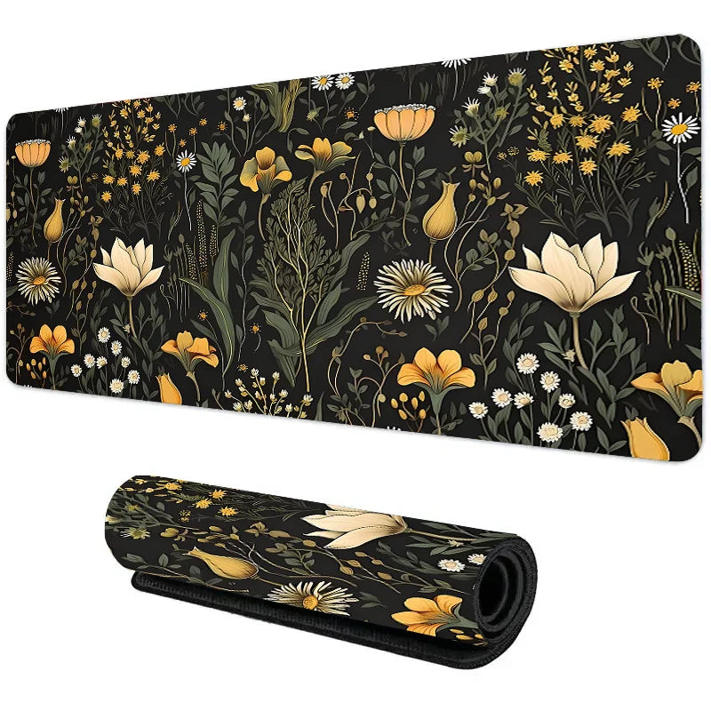 Botanical Floral Mouse Pads (10 Floral Colors Available)