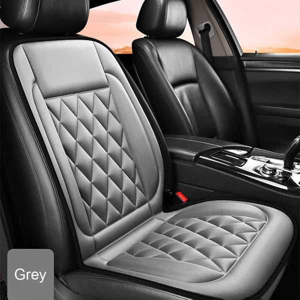 Adjustable Heating Car Seat Cushion (Black & Gray only)