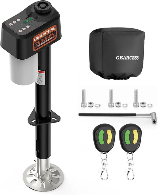 7500LBS Electric Trailer Jack with Remote Control