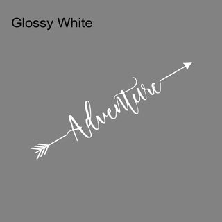 Mountain Adventure Arrow Vinyl Sticker