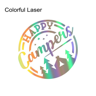Happy Campers Vinyl Sticker