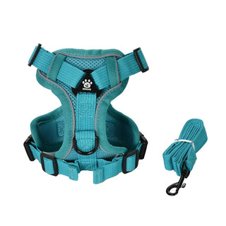 Pet Reflective Harness and Leash
