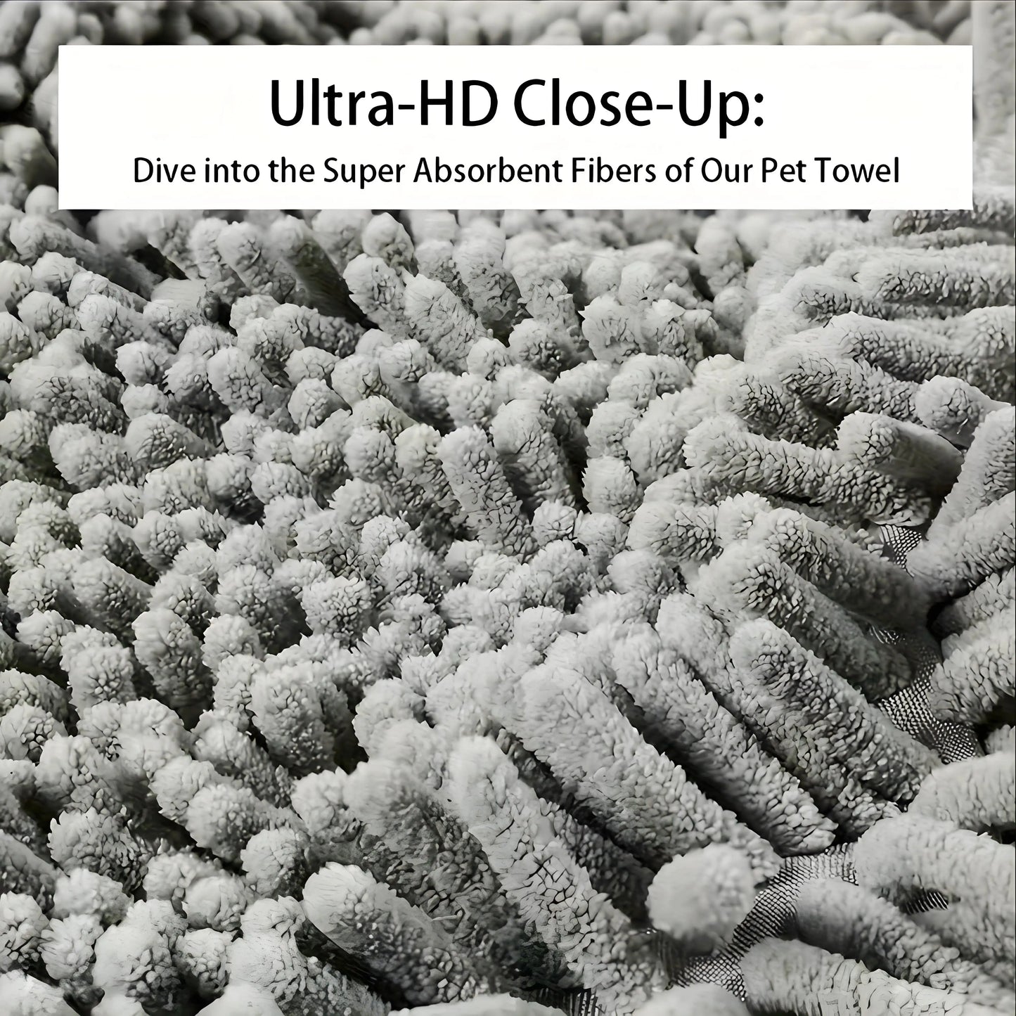 Plush Microfiber Pet Towel