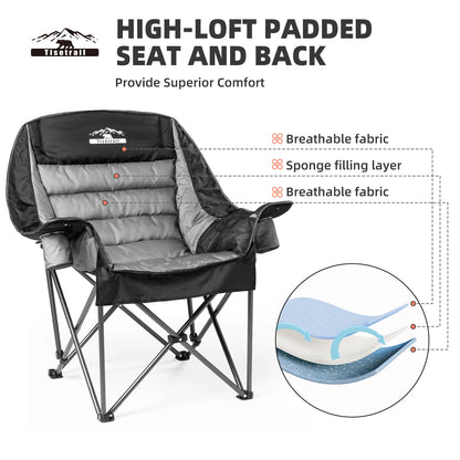 Oversized Padded Camping Chair