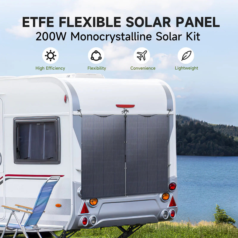200W/100W Flexible Solar Panel