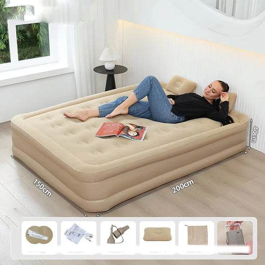 Luxury Camping PVC Air Mattress