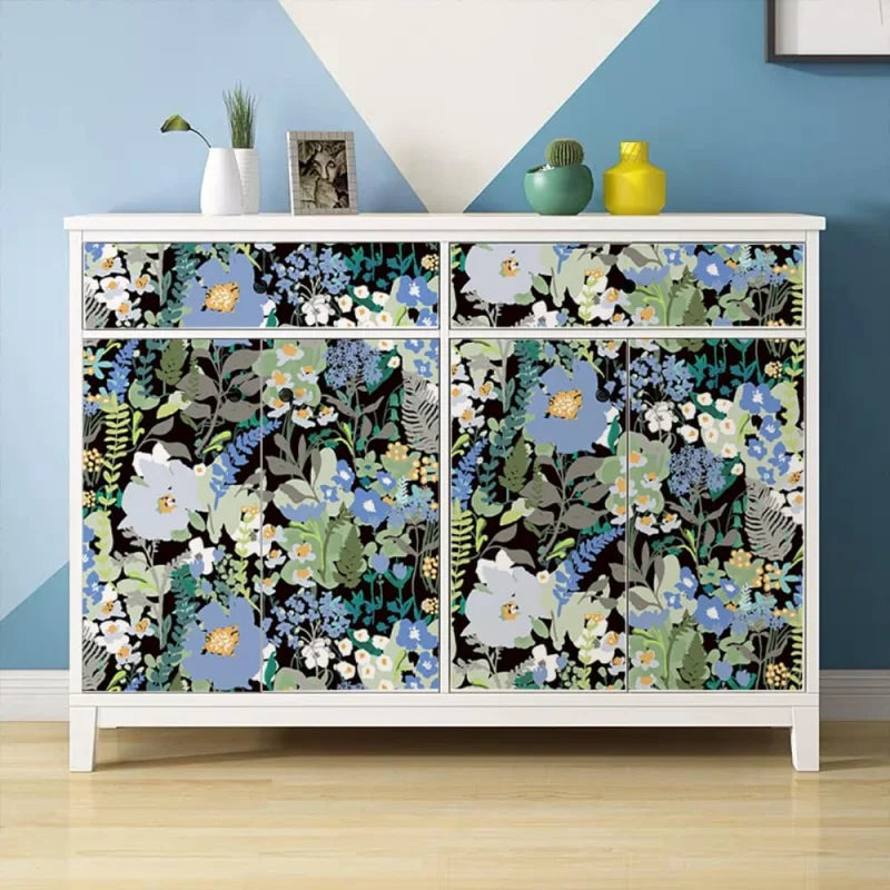 Vintage Flower Peel and Stick Wallpaper