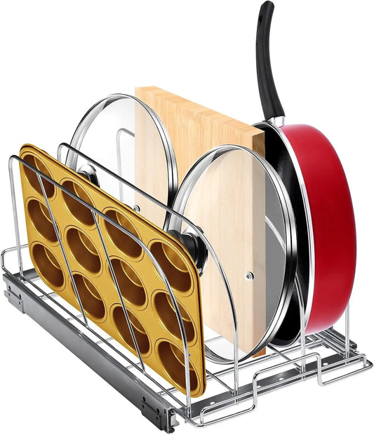 Expandable Pull Out Under Cabinet Organizer/Rack