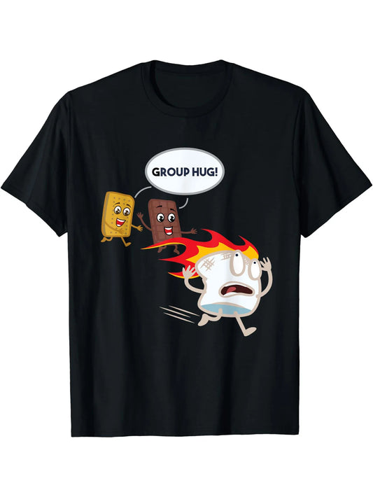 Crew Neck Men's T-Shirt "Group Hug!"