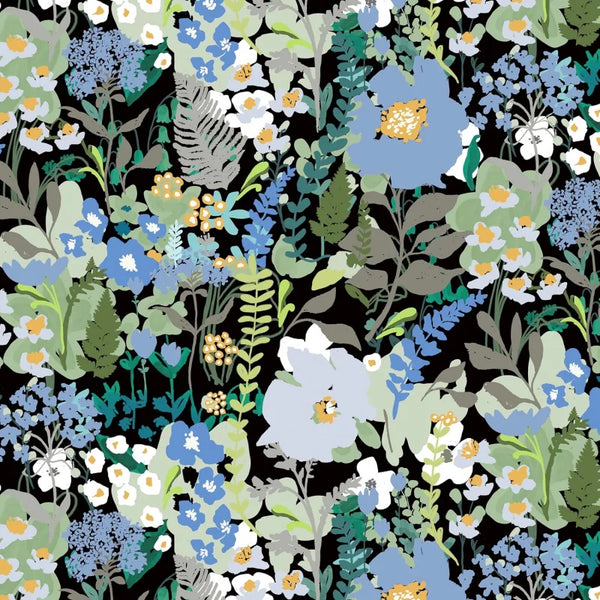 Vintage Flower Peel and Stick Wallpaper