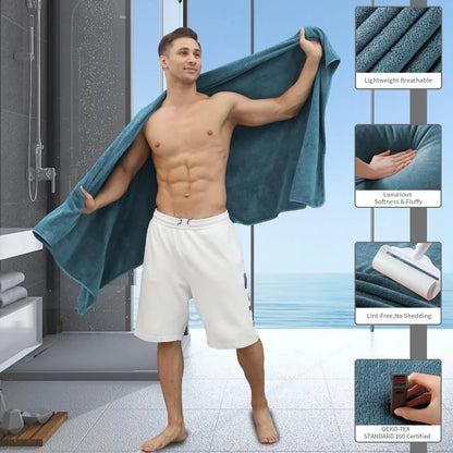 Large Bath Sheet 4 Piece (35"x70")