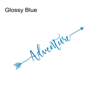 Mountain Adventure Arrow Vinyl Sticker