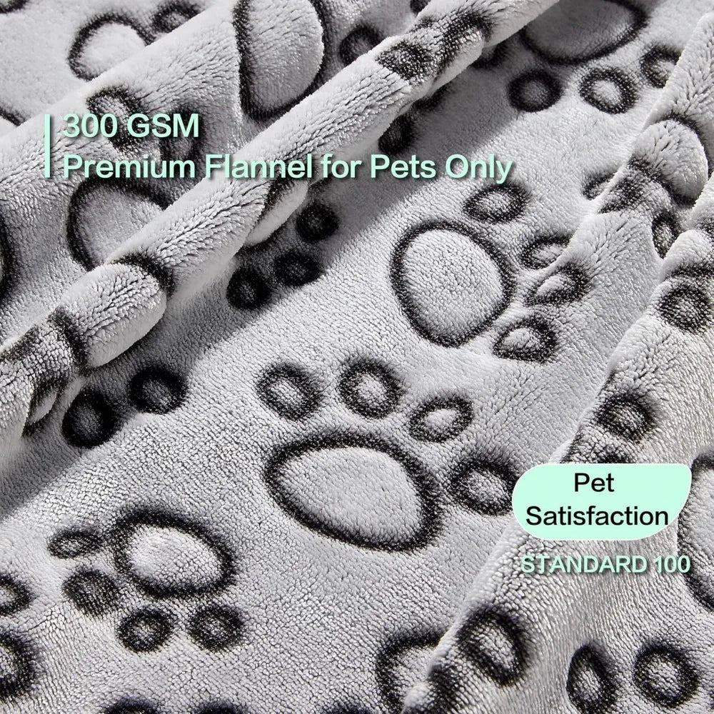 3 Pcs Soft Dog Blankets - 24x16 Inches