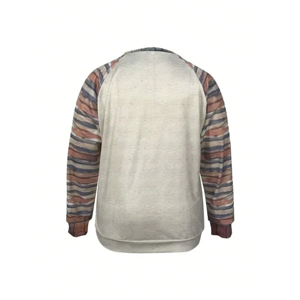 Women's Fashionable Cartoon Printed Pullover