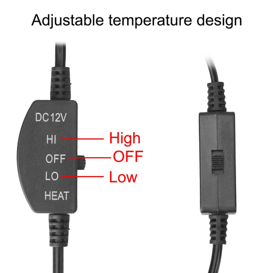 12V Car Seat Covers Heater with Switch
