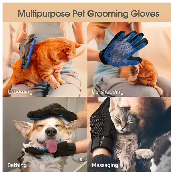 Pet Hair Grooming Glove