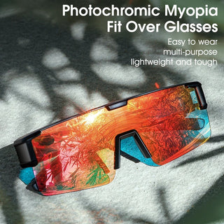 WEST BIKING Cycling Glasses Photochromic UV400 Protection