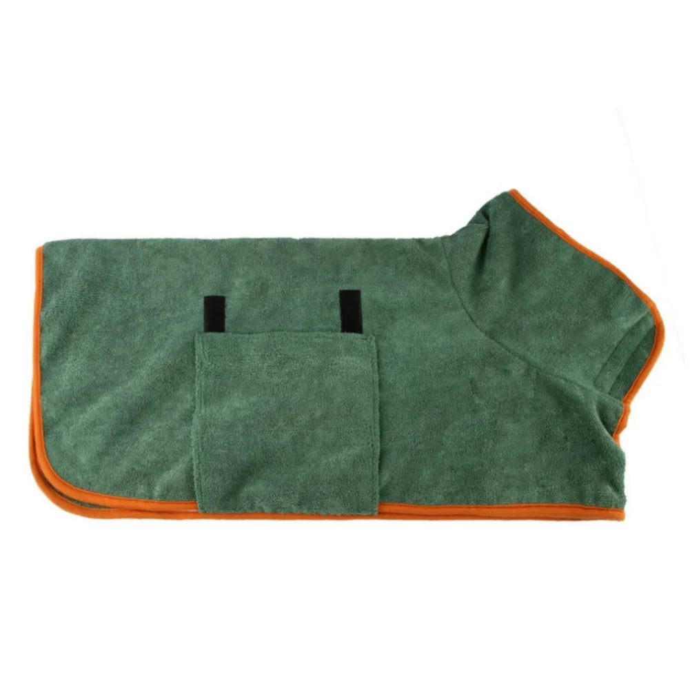 Dog Bathrobe Towel
