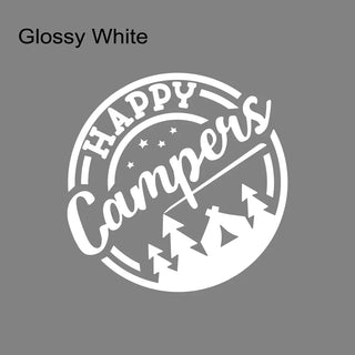 Happy Campers Vinyl Sticker
