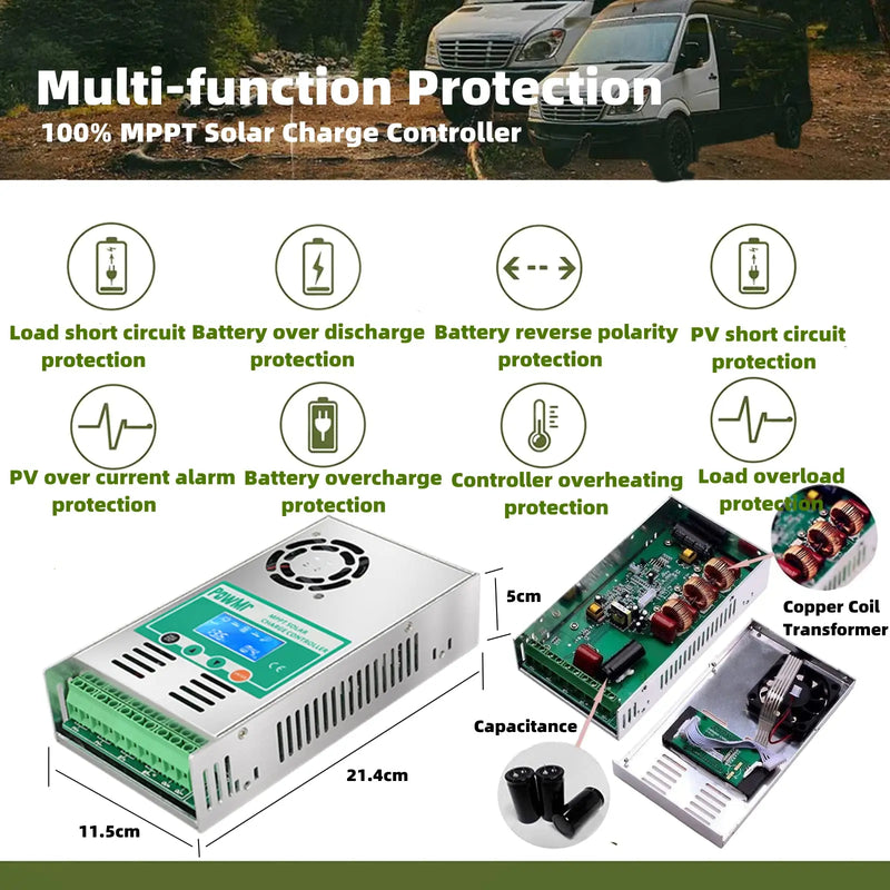 MPPT 60A Solar Charge Controller