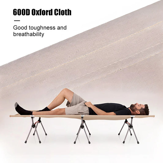 Ultralight Camping Cot with Leg Extenders