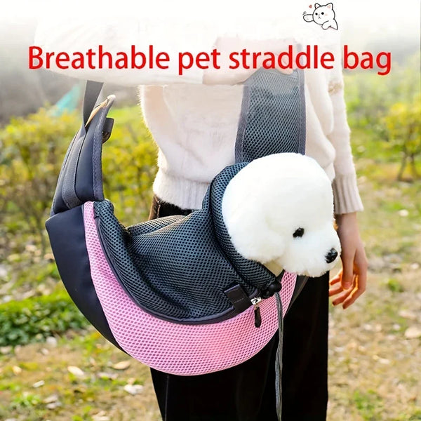 1pc Outdoor Pet Shoulder/Chest Bag