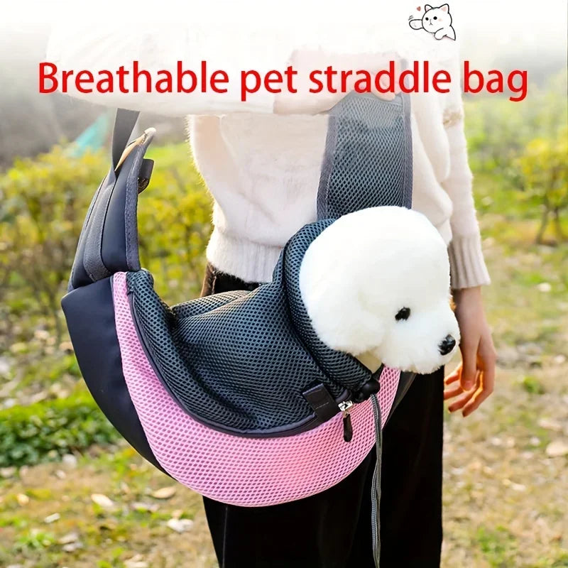 1pc Outdoor Pet Shoulder/Chest Bag