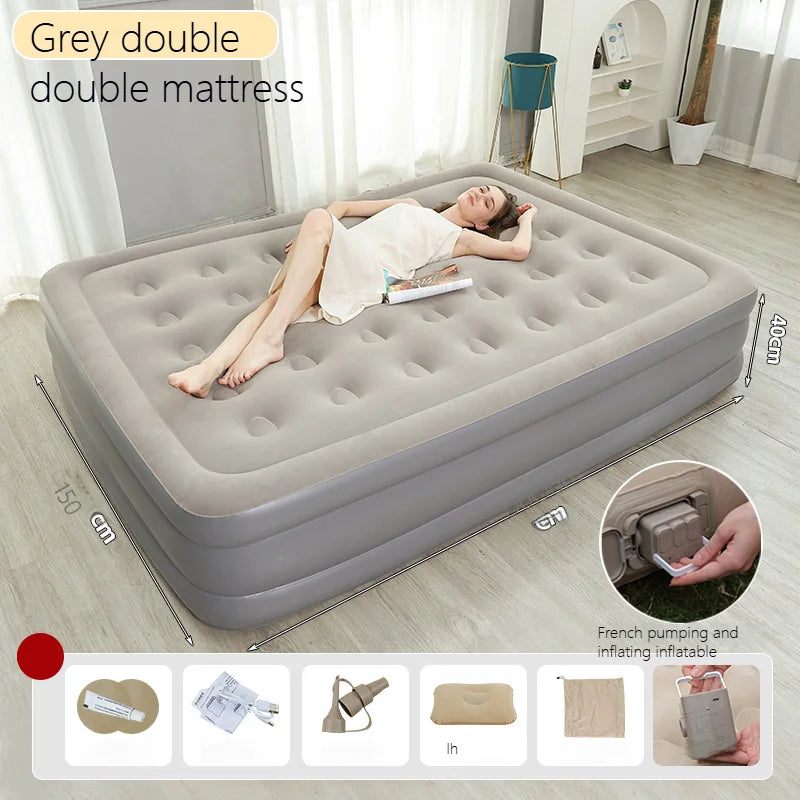 Luxury Camping PVC Air Mattress