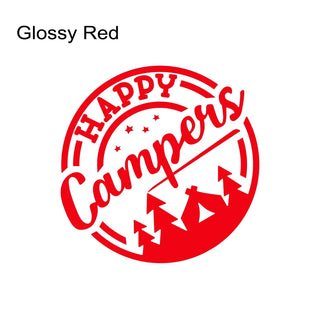 Happy Campers Vinyl Sticker