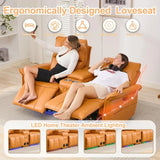 72" Loveseat Recliner Wall Hugger Reclining Loveseat