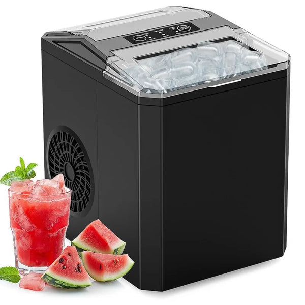 Countertop Ice Maker, 26 lbs./24Hrs, 2 Sizes of Bullet Ice