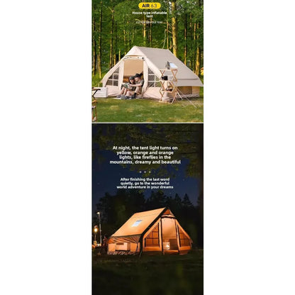 Outdoor Inflatable Camping Deluxe Tent (4-6 People)