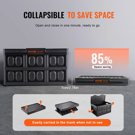 45L/65L Collapsible Storage Bins