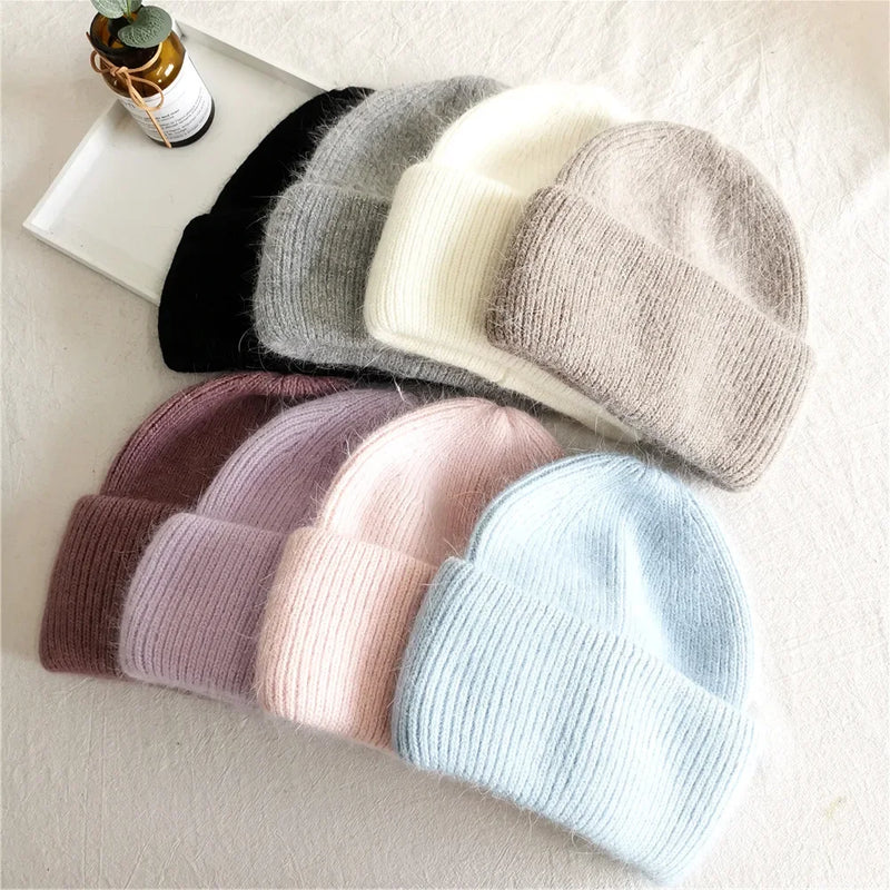 Fashion Warm Cashmere Wool Skullies