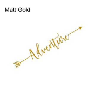 Mountain Adventure Arrow Vinyl Sticker