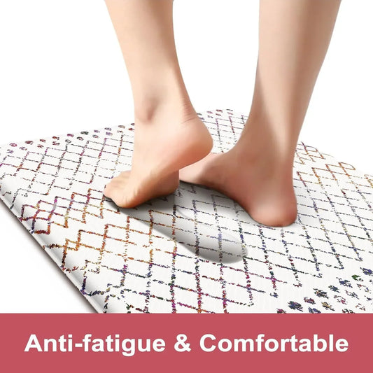 Kitchen Mats 2PCS, Cushioned Anti Fatigue