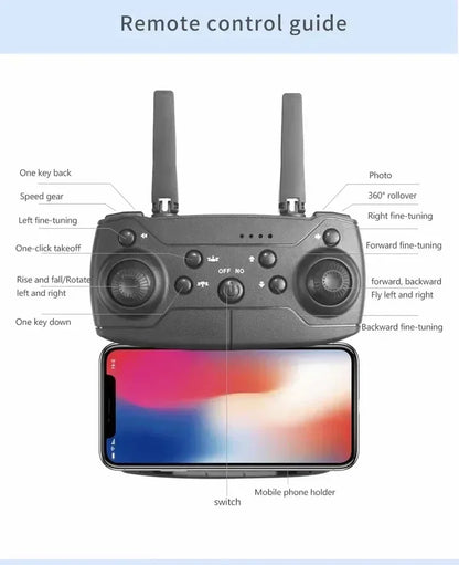 2025 RC Drone 4K Professional With 1080P Wide Angle HD Camera