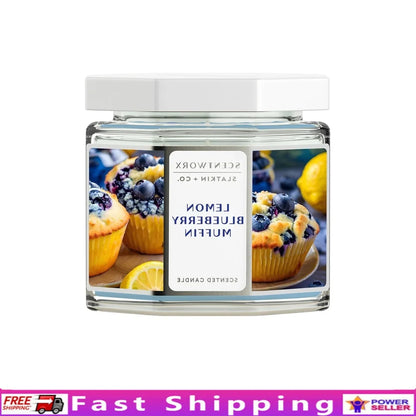 Lemon Blueberry Muffin Scented Candle