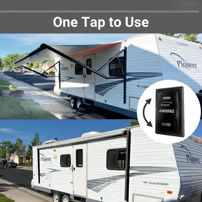 13' (12.2 fabric) RV Electric Awning Complete Kit