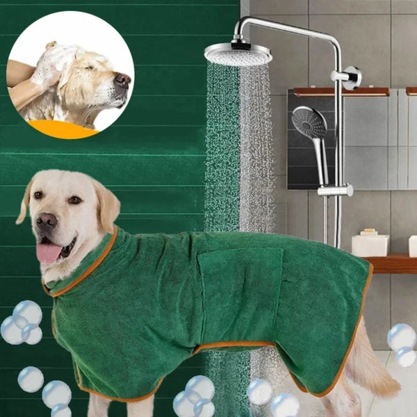 Dog Bathrobe Towel
