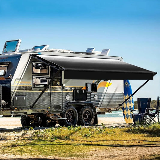 19' (18.2 fabric) Manual RV Awning Complete Kit