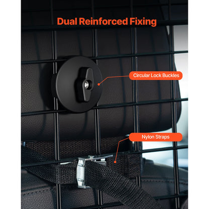 Universal-Fit Dog Car Barrier