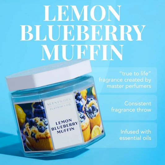 Lemon Blueberry Muffin Scented Candle