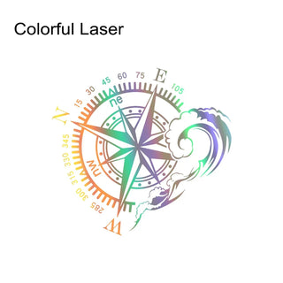 Ocean Compass Vinyl Stickers