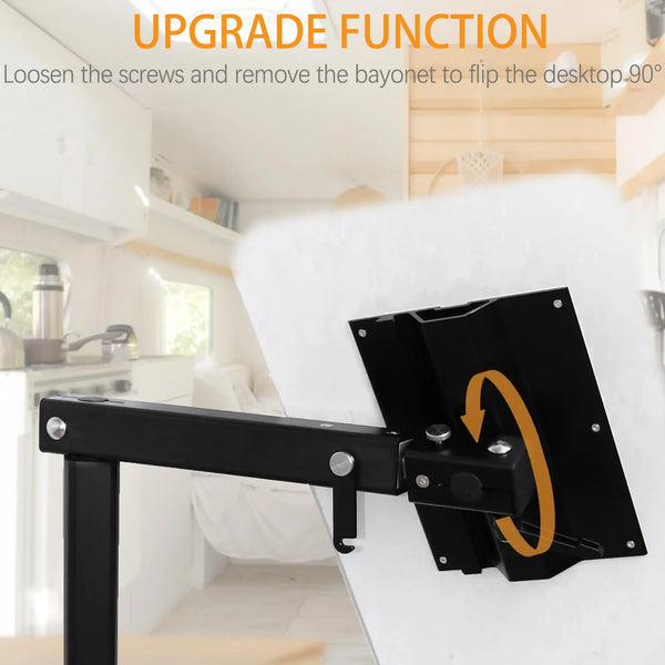 360 degrees Swivel Lagoon Table, with Side Folding Wall Function