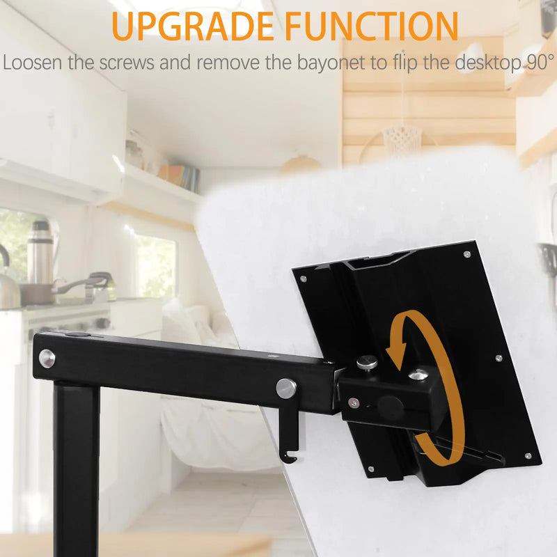 360 degrees Swivel Lagoon Table, with Side Folding Wall Function