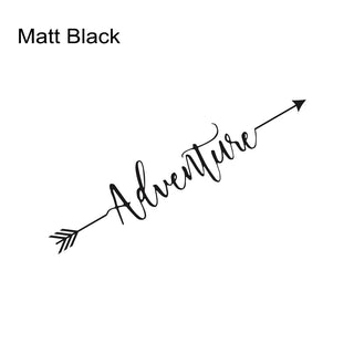 Mountain Adventure Arrow Vinyl Sticker